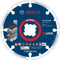 Disco de Corte para Metal Diamantado X-Lock 115MM Bosch 2608900532